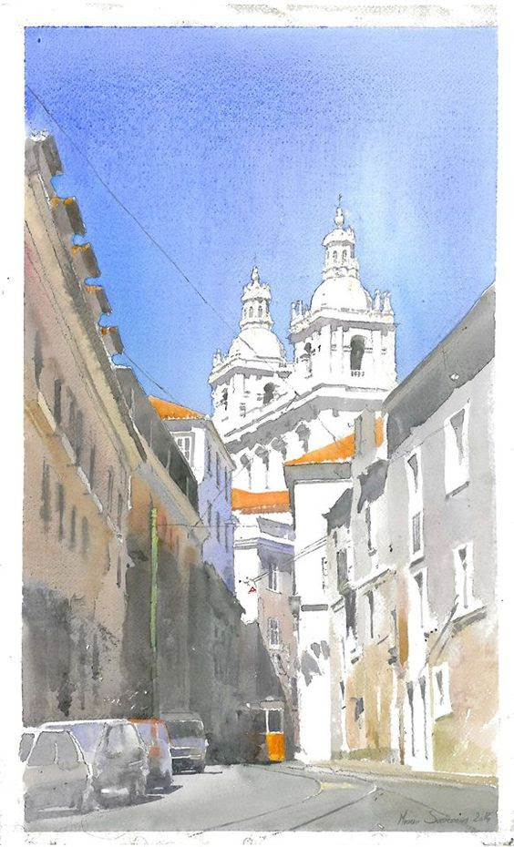 architectural water colors 1