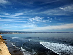 Waves crashing