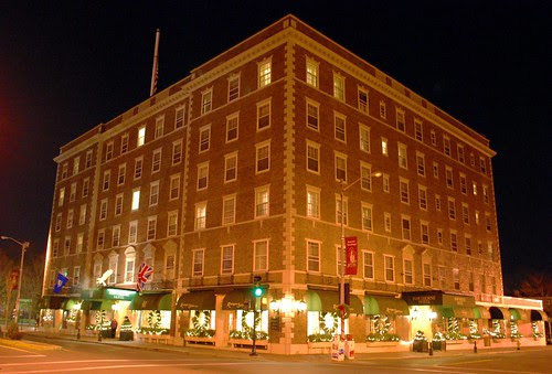 The Hawthorne Hotel at Night