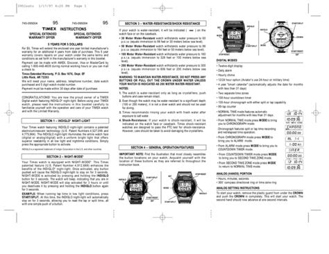 Free Download TIMEX INDIGLO ALARM CLOCK INSTRUCTION MANUAL Simple Way