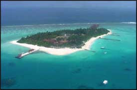 View of Maldives