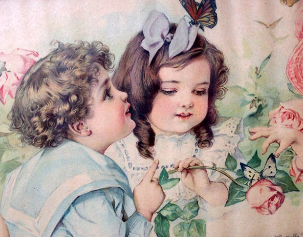 Butterflies And Roses