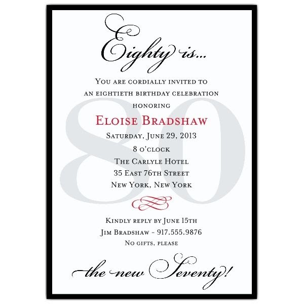 Birthday Card Ideas For 80th - inviteswedding