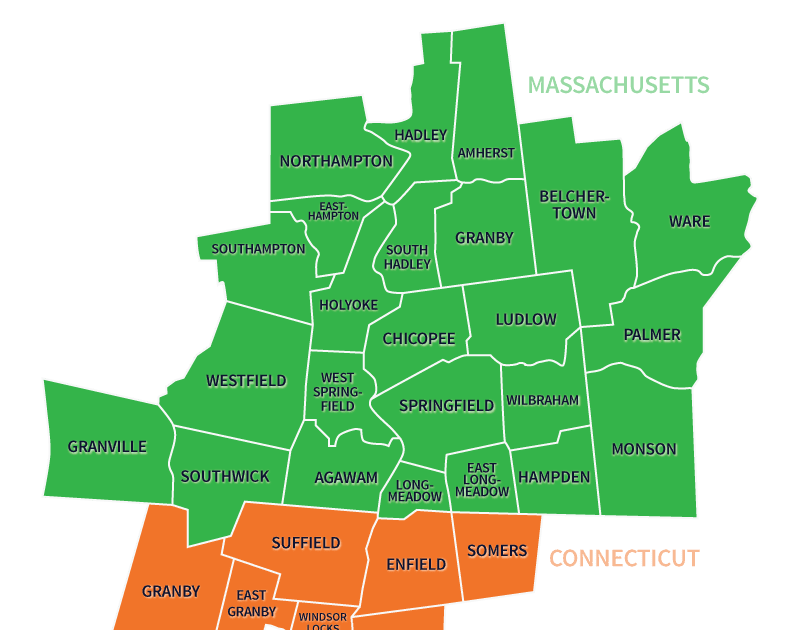 Eastern Map Of Massachusetts Towns