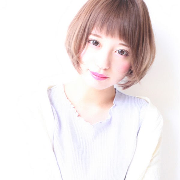 ストレート ショート ボブ 前髪 あり 239639