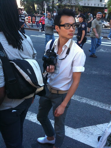 Fashion-forward photog