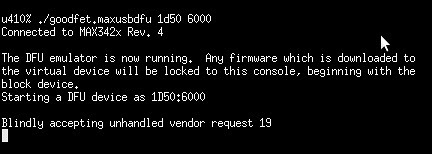 Unhandled Vendor Request in
USB