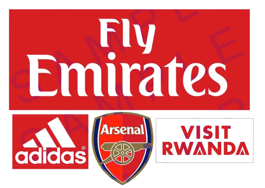 Arsenal Edible Cake Toppers
