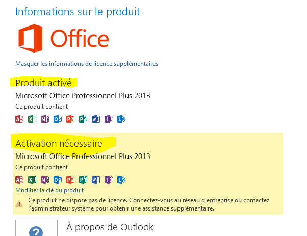 Activer Office 2016 facilement sans crack