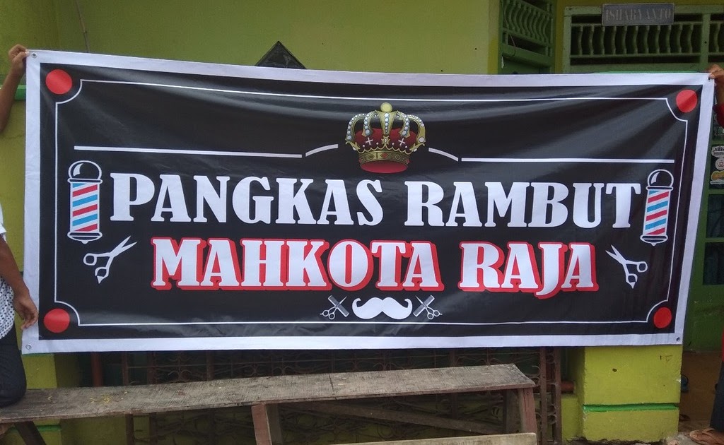 Contoh Gambar Spanduk Pangkas Rambut gambar contoh banners