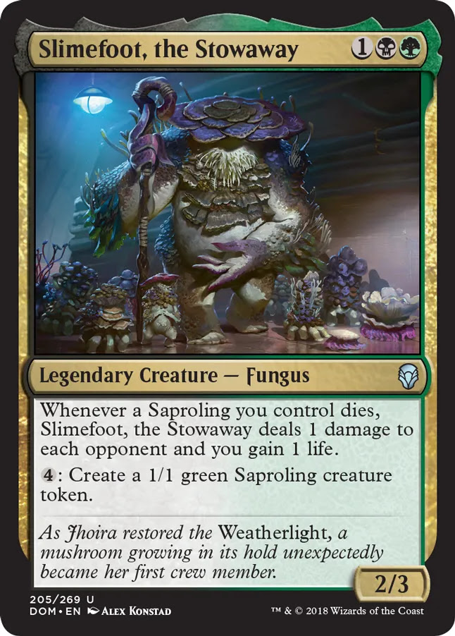 Slimefoot, the Stowaway