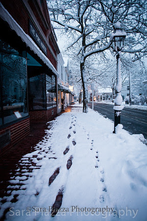 Edgartown News, spring snow, sara piazza photography