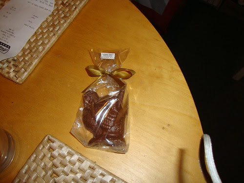 For Thanksgiving--a chocolate turkey!