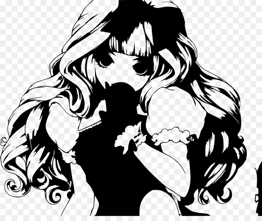 以上 anime vector art black and white limohongsip
