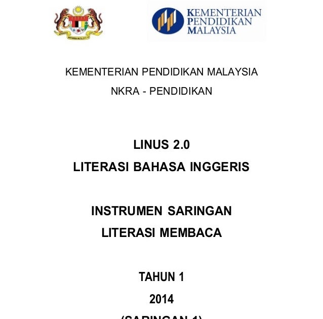 Soalan Darjah 2 Bahasa Inggeris - Selangor u