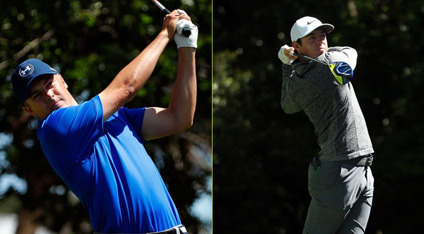 Jordan Spieth and Rory McIlroy