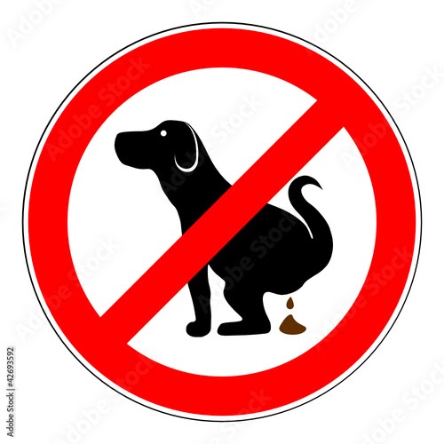 Hunde Verboten Schild Ausdrucken - Verbotsschild Hunde aus PVC - Hunde