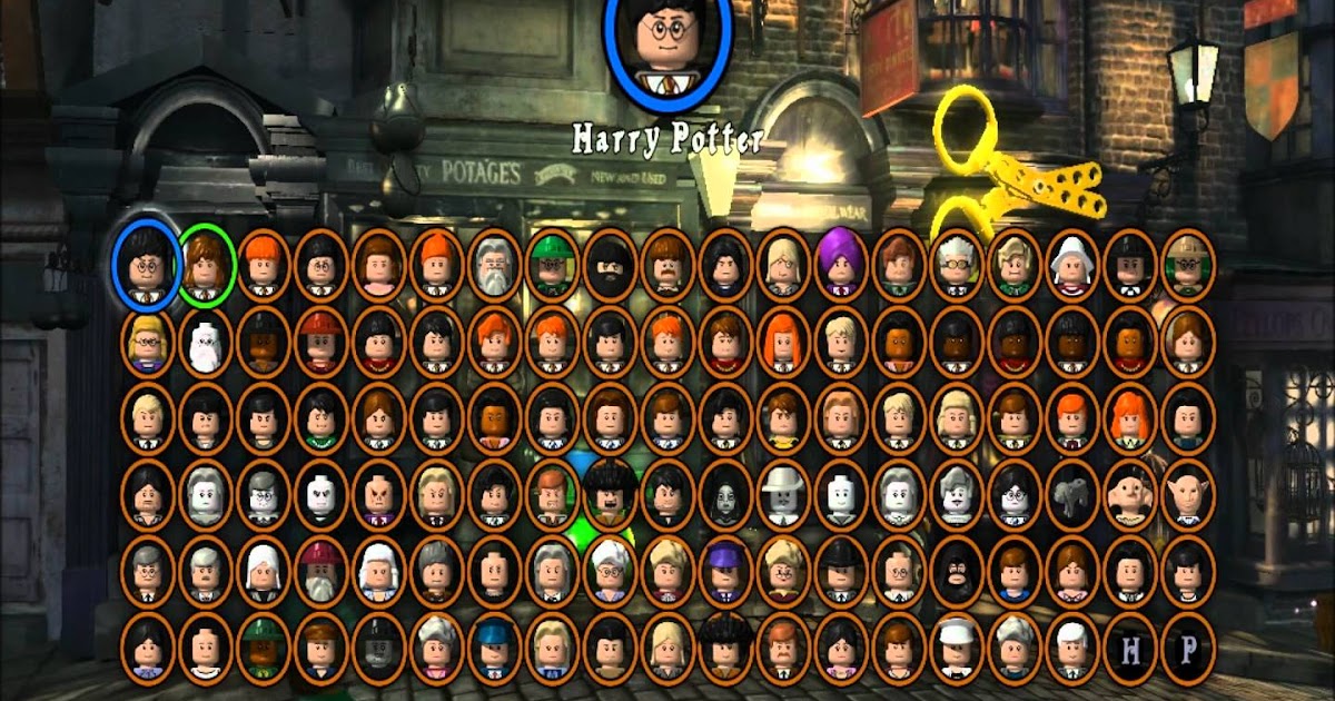 lego harry potter video game all characters