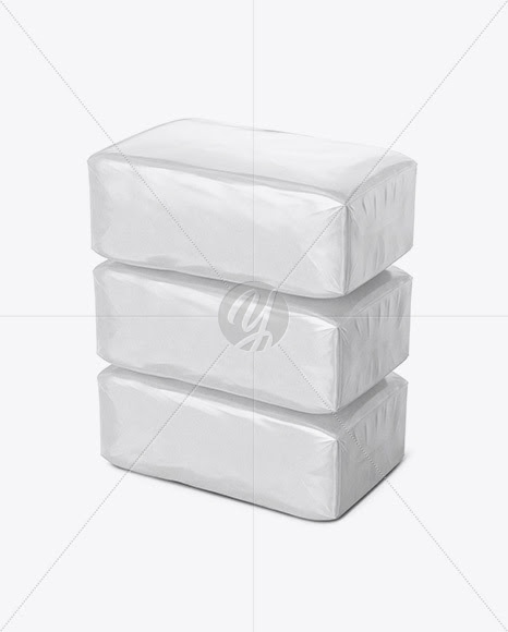 Download Download Three Glossy Paper Bags Mockup Halfside View High Angle Shot Psd PSD Mockup Templates