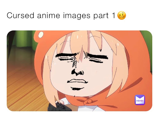 Cursed Anime Images - A Cursed Anime Image Datamoshing Know Your Meme