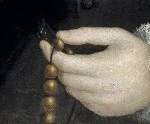 Detail, Philip II of Spain, © Museo del Prado