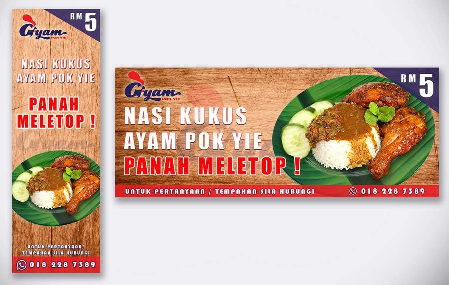 42+ Desain Banner Nasi Goreng Images