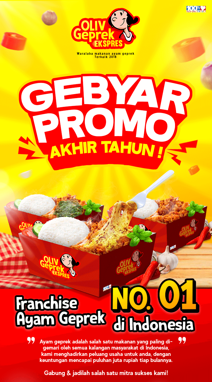15+ Franchise Ayam Geprek Olive Prosedur