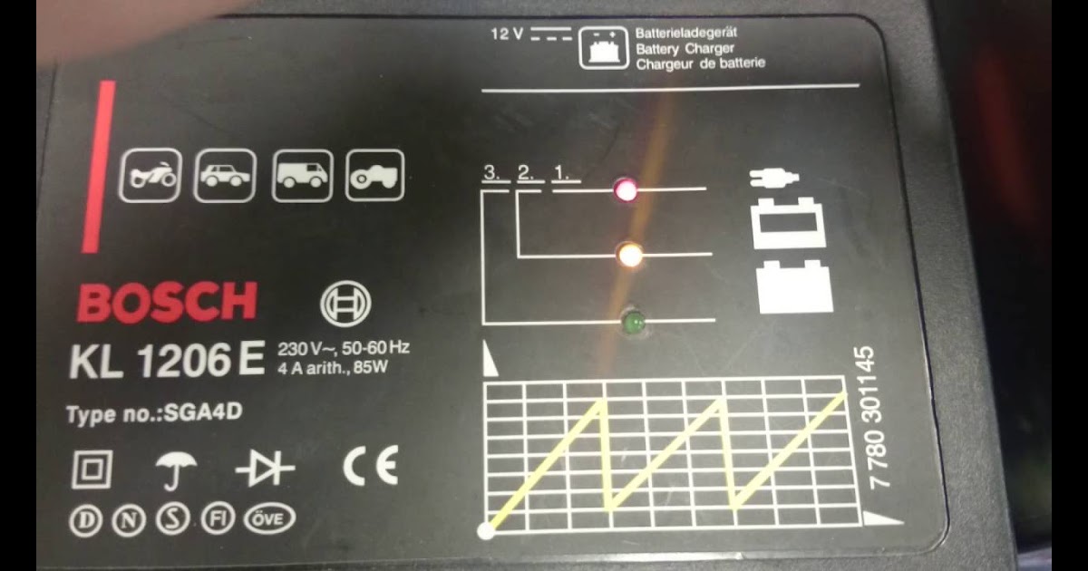 Simplyvinatgeous: Bosch Kl 1206 Battery Charger Manual