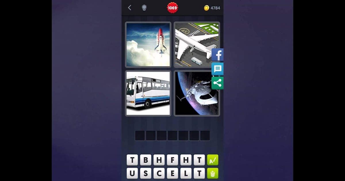4 Bilder 1 Wort 7 Buchstaben Bus Flugzeug Test