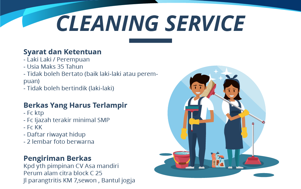 Loker Cleaning Service Madiun Terbaru / Ob Ob Cari Lowongan Terbaru Di