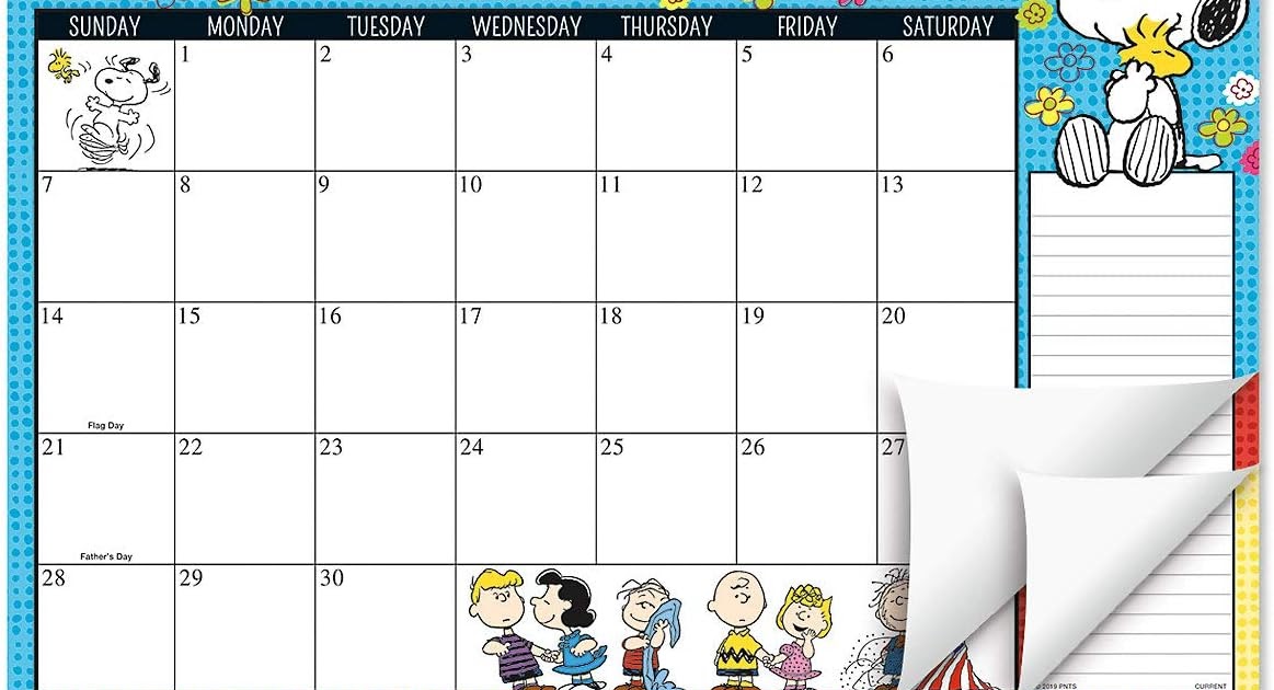 Peanuts Desk Calendar