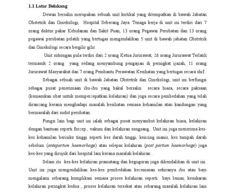 Apa Itu Latar Belakang Kajian