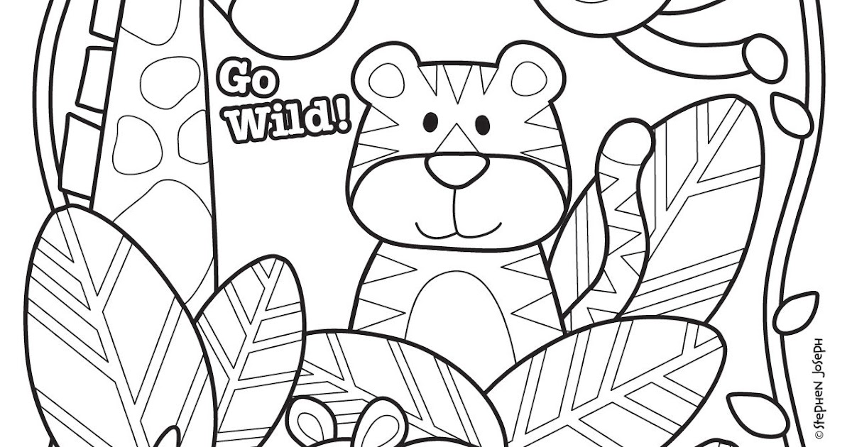 20 Zoo Coloring Pages For Preschoolers Free - Printable Coloring Pages