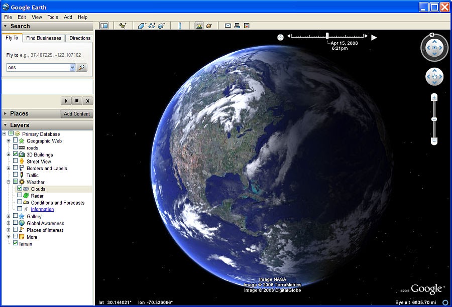 Mengunduh Citra Satelit Dari Google Earth ~ Sumberdaya Skripsi