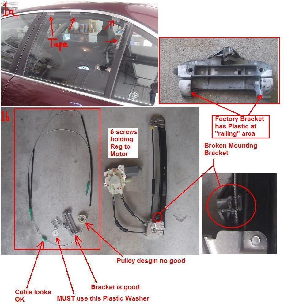 Diy Bmw E38 E39 E36 E34 Window Regulator Fix And Common Failure Points Youtube