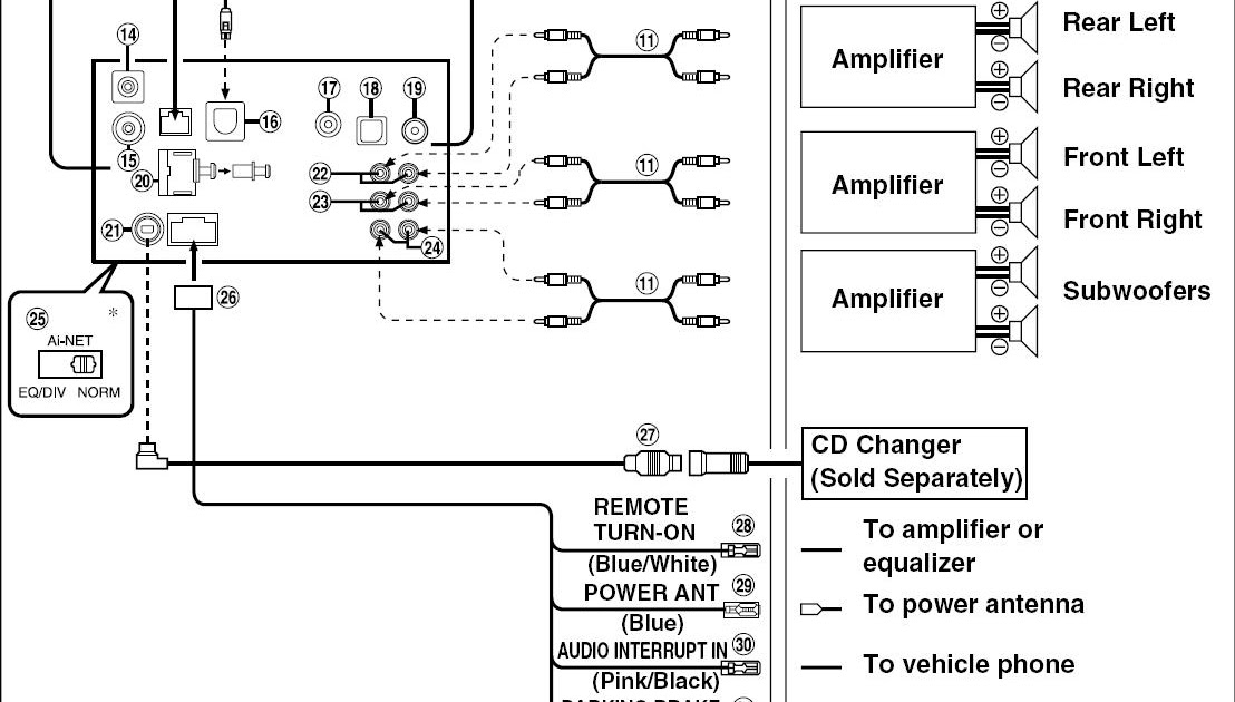 Alpine 16 Pin Wiring Harness Diagram / Amazon.com: Alpine CAR Stereo
