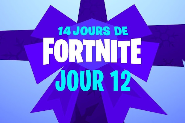 14 jours de fortnite jour 12 detruire les decorations flocon de neige - flocon de neige fortnite