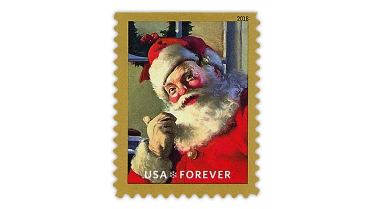 2020 Us Postal Christmas Stamps Christmas Lights 2020