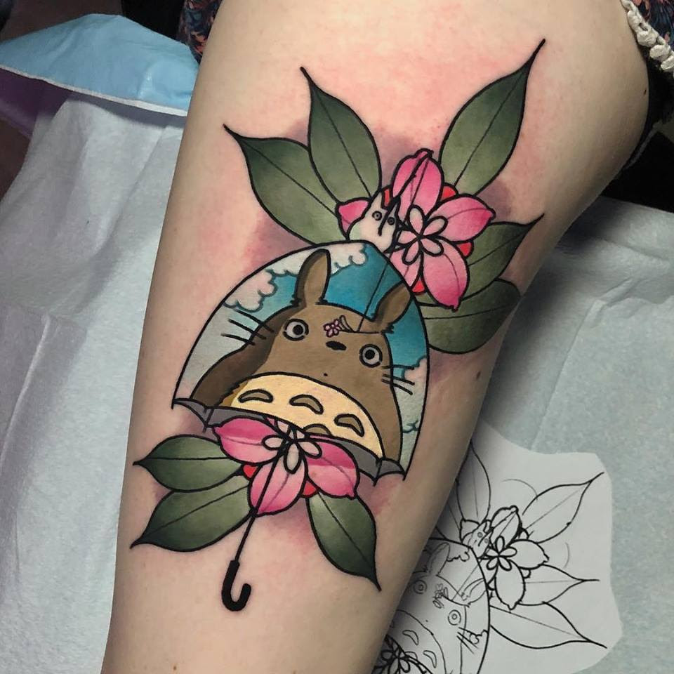 Tatto Wallpapers Totoro Tattoo