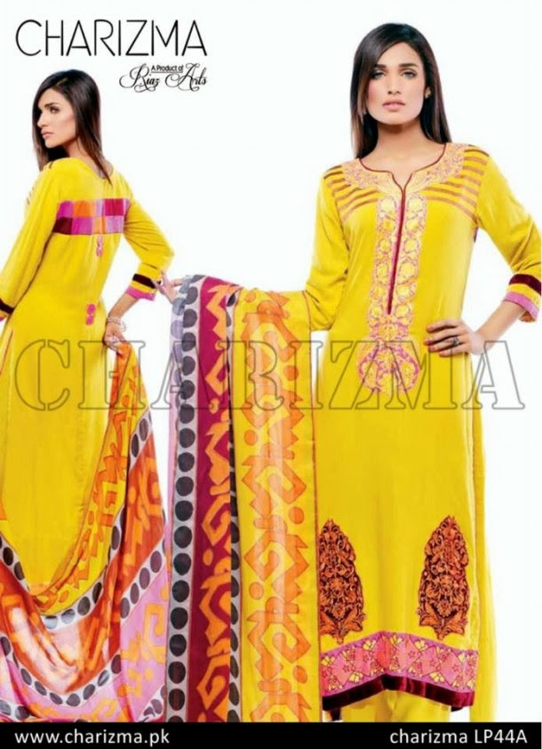Beautiful-Girls-Wear-Stich-Embroidered-Clothes-New-Fashion-by-Charizma-Winter-Dress-2013-14-15 Beautiful-Girls-Wear-Stich-Embroidered-Clothes-New-Fashion-by-Charizma-Winter-Dress-2013-14-15