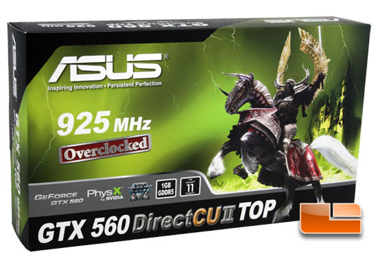 ASUS GTX560 DirectCU II Top Review 