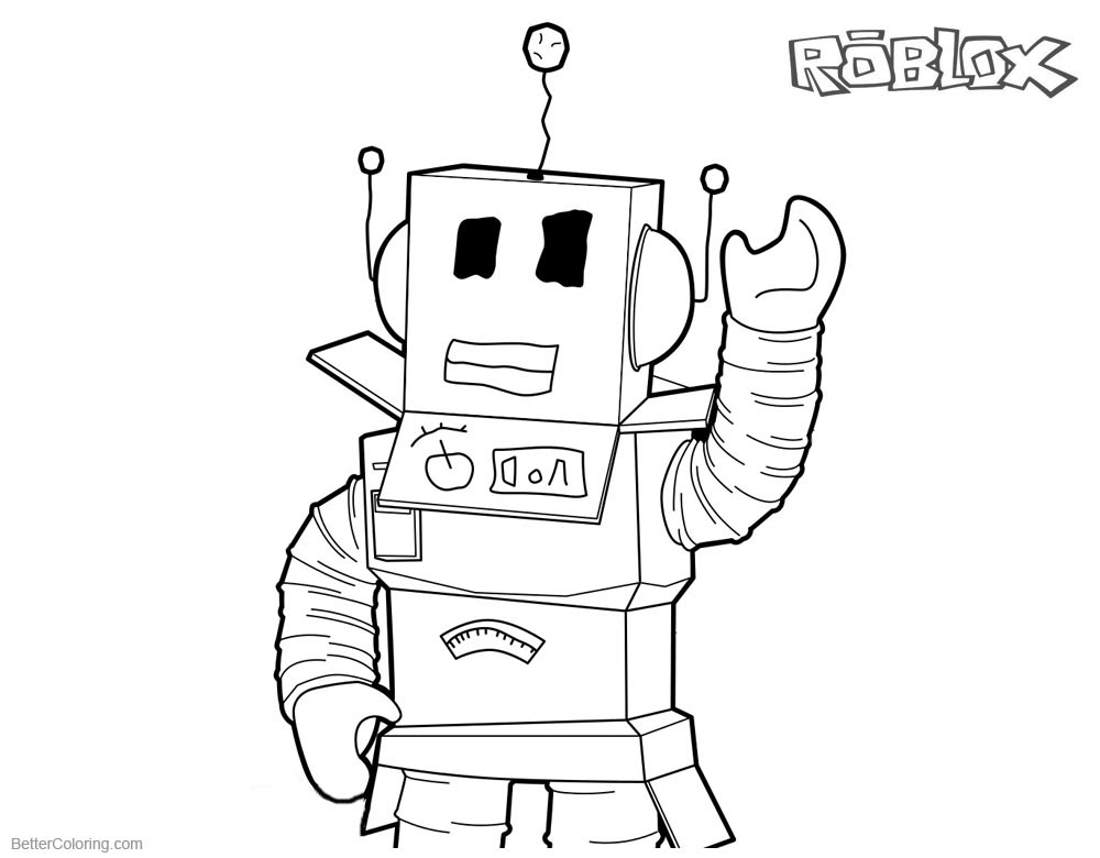 Roblox Dominus Coloring Pages Ideas For Roblox Robot Coloring Pages Sugar And Spice