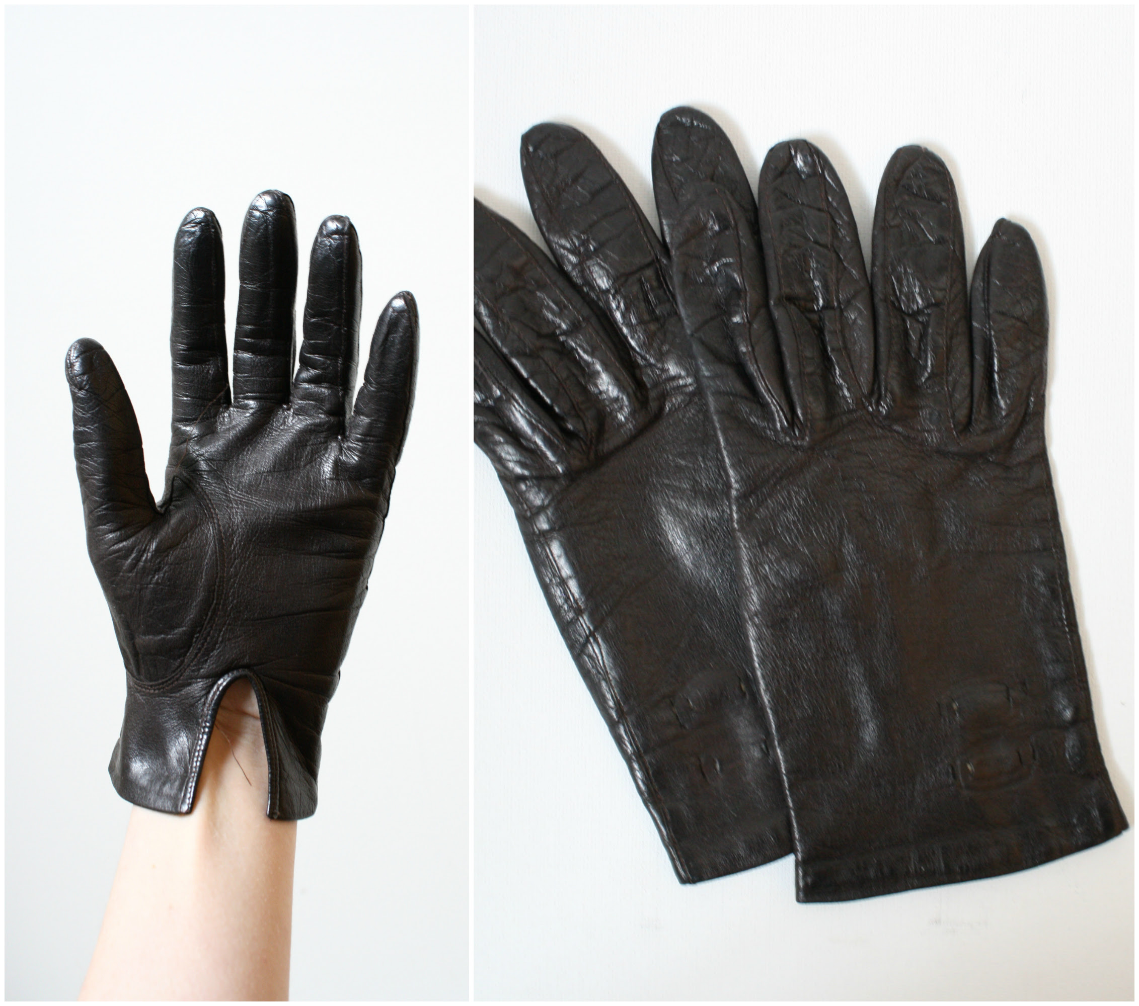 1960s driving gloves