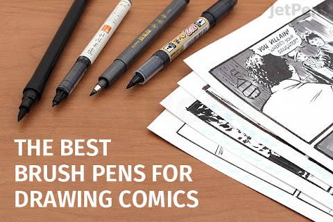 Best Brush Pens For Comics