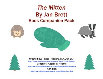 The Mitten- Book Companion