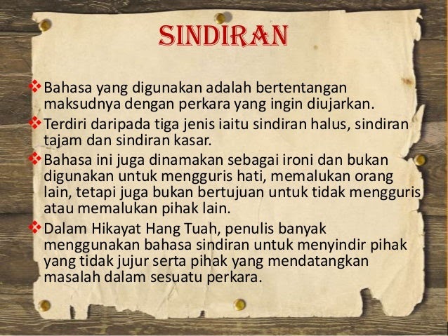 Contoh Hikayat Melayu Klasik