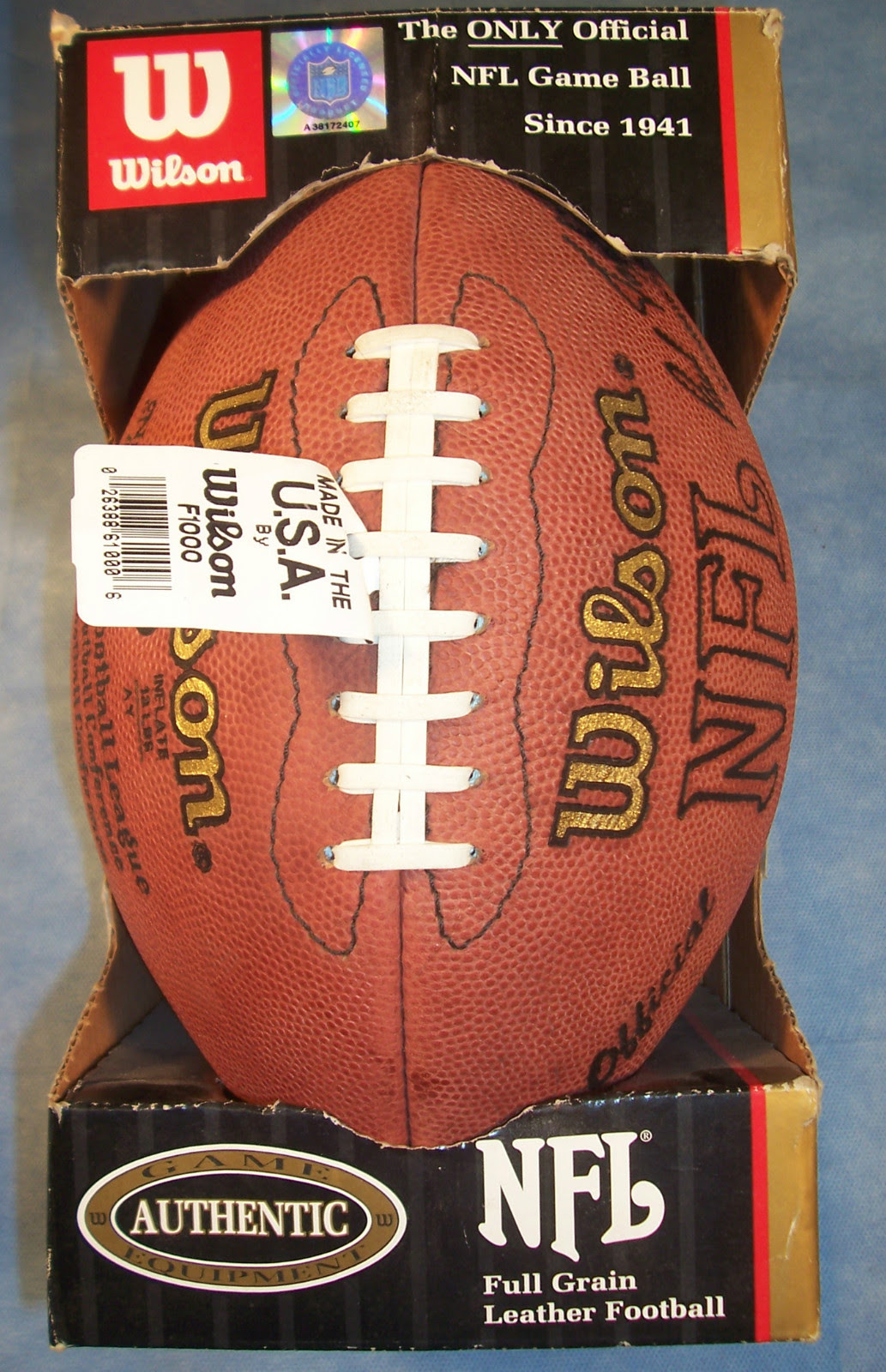 Wilson Official Authentic NFL Football Game Ball Paul Tagliabue Duke NFC AFC eBay Wilson Official Authentic NFL Football Game Ball Paul Tagliabue Duke NFC AFC eBay