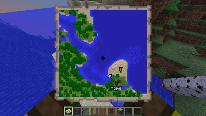 Como fazer um mapa localizador no Minecraft?