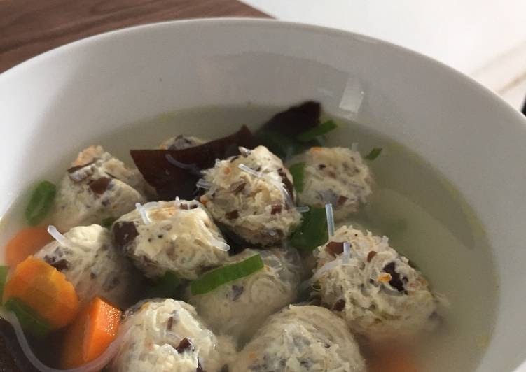  Resep  Sup bakso  ayam serabut  Anti Ribet 