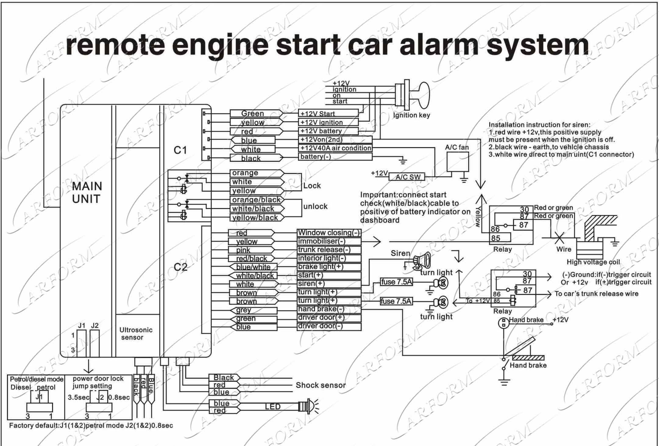 Viper Car Alarm Wiring Diagram 300 - Complete Wiring Schemas